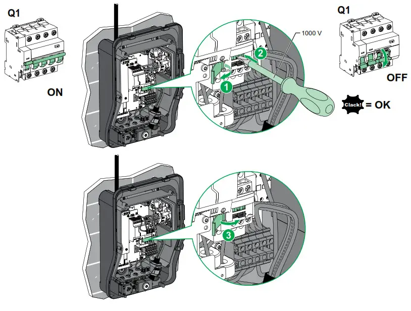 Schneider Electric EVB1A22P EVlink Smart Wallbox - Diogram16