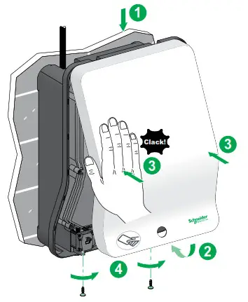 Schneider Electric EVB1A22P EVlink Smart Wallbox - Diogram21