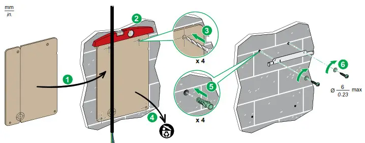 Schneider Electric EVB1A22P EVlink Smart Wallbox - Diogram4