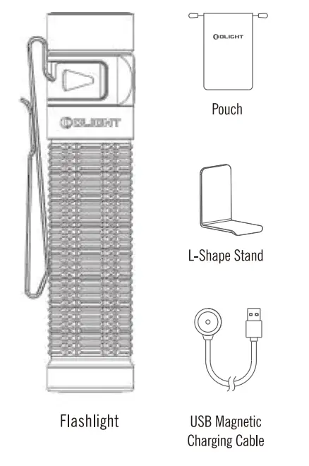 OLIGHT Baton 3 Pro Max Rechargeable Torch - box