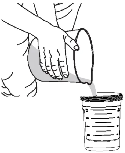 NORDIC SG L0118 18V Cordless Spray Gun - FILLING THE SPRAYING MATERIAL