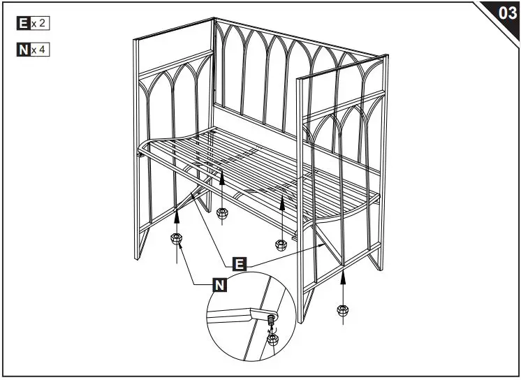 Outsunny 84B-245 Garden Chairs-fig5