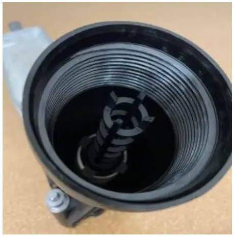 BAXTER PERFORMANCE MS-101-BK Spin-On Oil Filter Adapter Cartridge - bypass removal