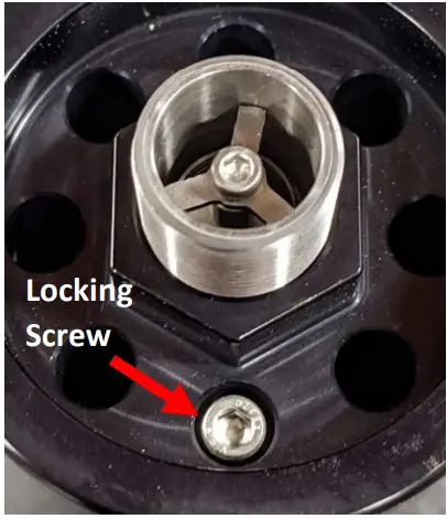 BAXTER PERFORMANCE MS-101-BK Spin-On Oil Filter Adapter Cartridge - cap screw