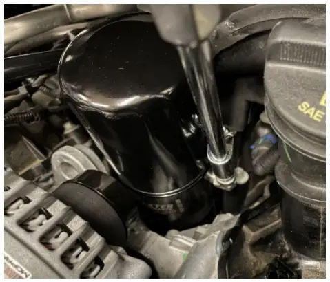 BAXTER PERFORMANCE MS-101-BK Spin-On Oil Filter Adapter Cartridge - instruction