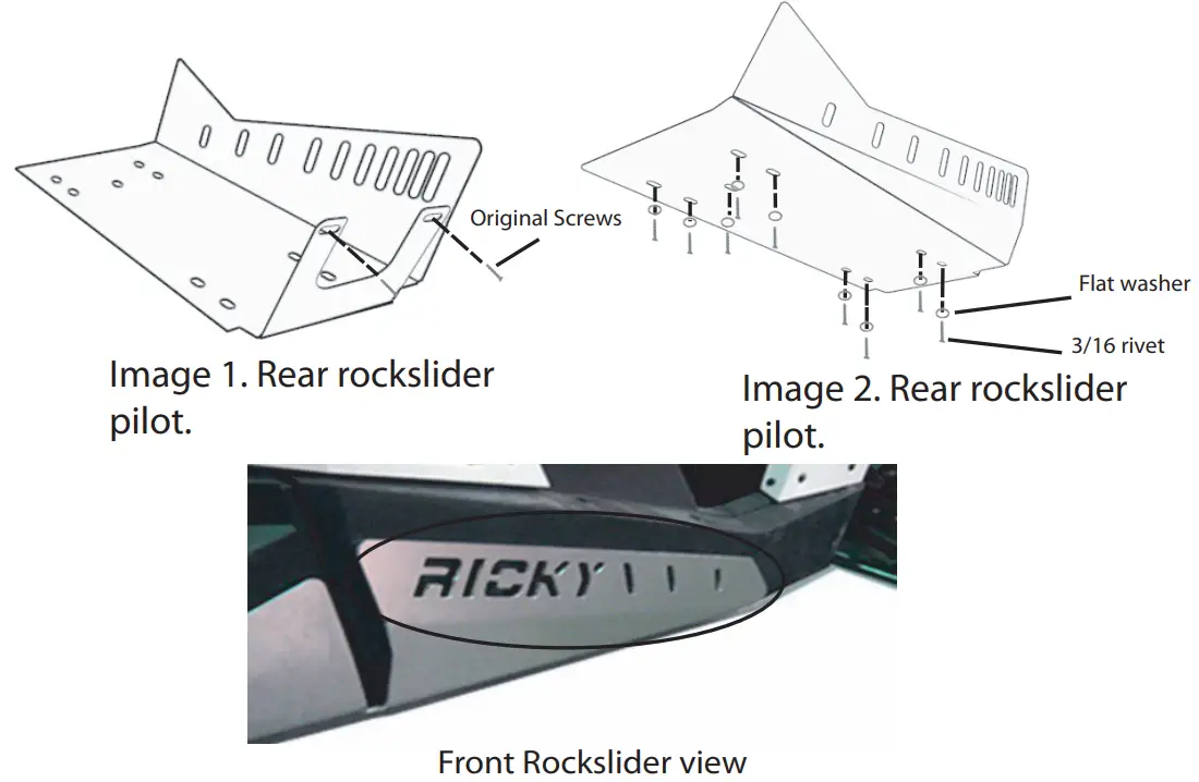 AFX MOTORSPORTS SKI066-A Rock Slider - fig 2