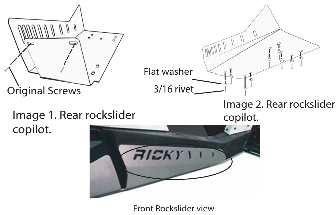 AFX MOTORSPORTS SKI066-A Rock Slider - fig 3