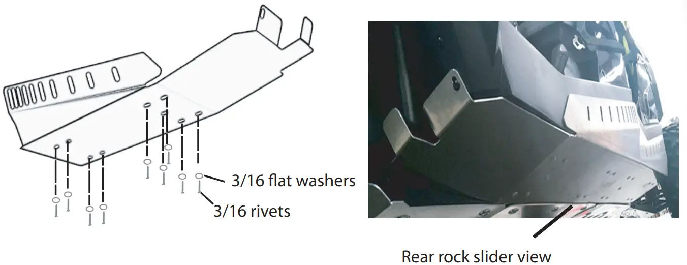 AFX MOTORSPORTS SKI066-A Rock Slider - fig 5