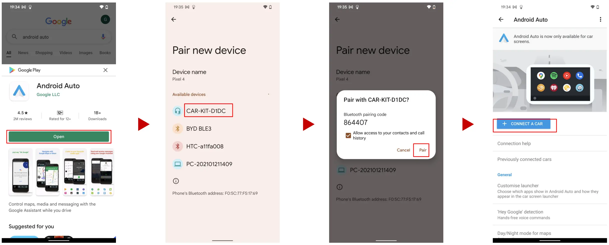 Quick Guide For Android Auto