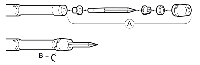 Chicago Pneumatic CP 4608 P Handheld Pneumatic Rivet Busters fig 10