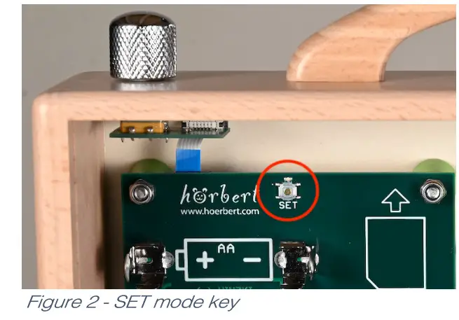 Horspieler hörbert MP3 Bluetooth Player - top
