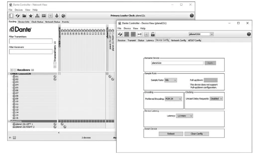 ESi Planet 22c - software