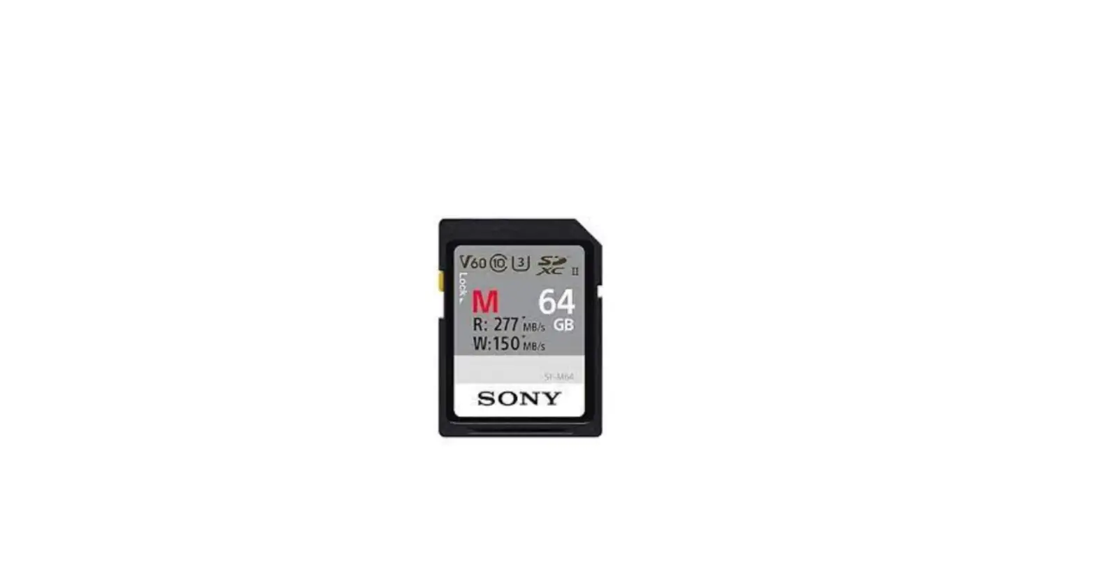 Sony Sf-m64 Sf Series Memory Card User Manual
