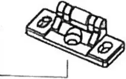Tell Manufacturing 7400 Series Surface Vertical Rod b2