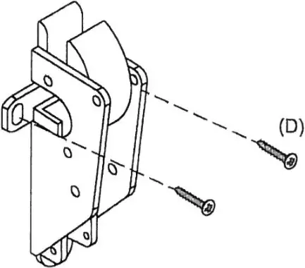 Tell Manufacturing 7400 Series Surface Vertical Rod c1