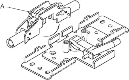 Tell Manufacturing 7400 Series Surface Vertical Rod c12