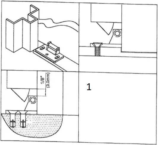 Tell Manufacturing 7400 Series Surface Vertical Rod c4