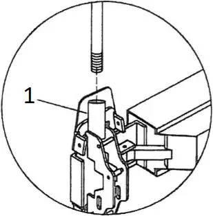 Tell Manufacturing 7400 Series Surface Vertical Rod c5