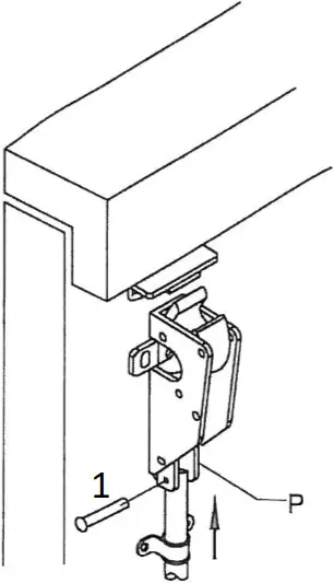 Tell Manufacturing 7400 Series Surface Vertical Rod c6