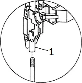 Tell Manufacturing 7400 Series Surface Vertical Rod c7