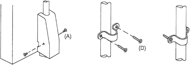 Tell Manufacturing 7400 Series Surface Vertical Rod c9