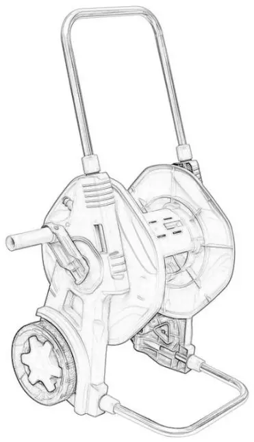 Lyfco Garden Hose Trolley