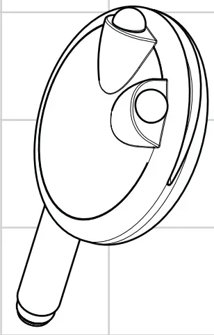 hansgrohe-RAINDANCE-S-100 AIR-3-Jet-Hand-Shower-FIG-1