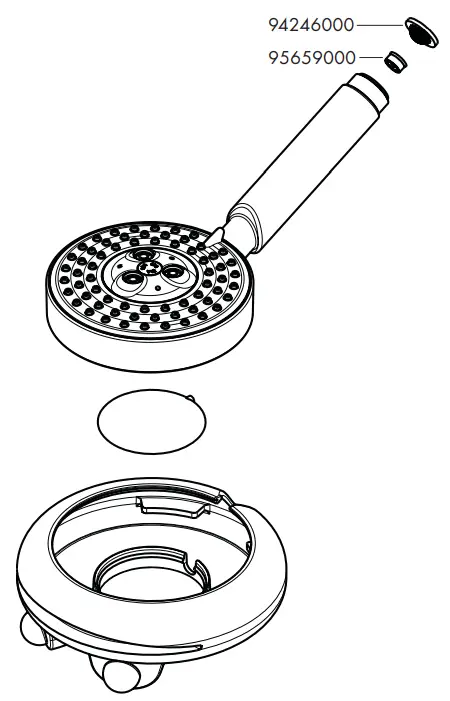 hansgrohe-RAINDANCE-S-100 AIR-3-Jet-Hand-Shower-FIG-6
