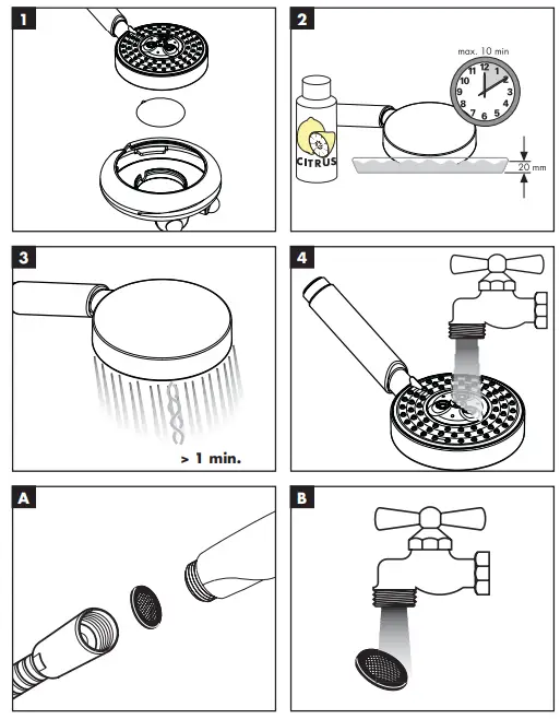 hansgrohe-RAINDANCE-S-100 AIR-3-Jet-Hand-Shower-FIG-7