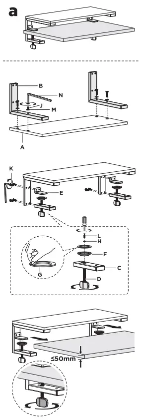 SpeaKa-PROFESSIONAL-SP-VDR-002-Desktop-Riser-fig 2