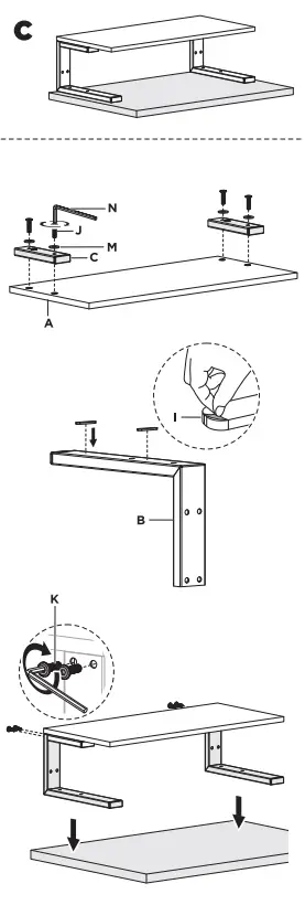 SpeaKa-PROFESSIONAL-SP-VDR-002-Desktop-Riser-fig 4