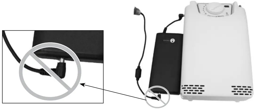 Precision Medical 506760 External Lithium Ion Battery -Charging 2