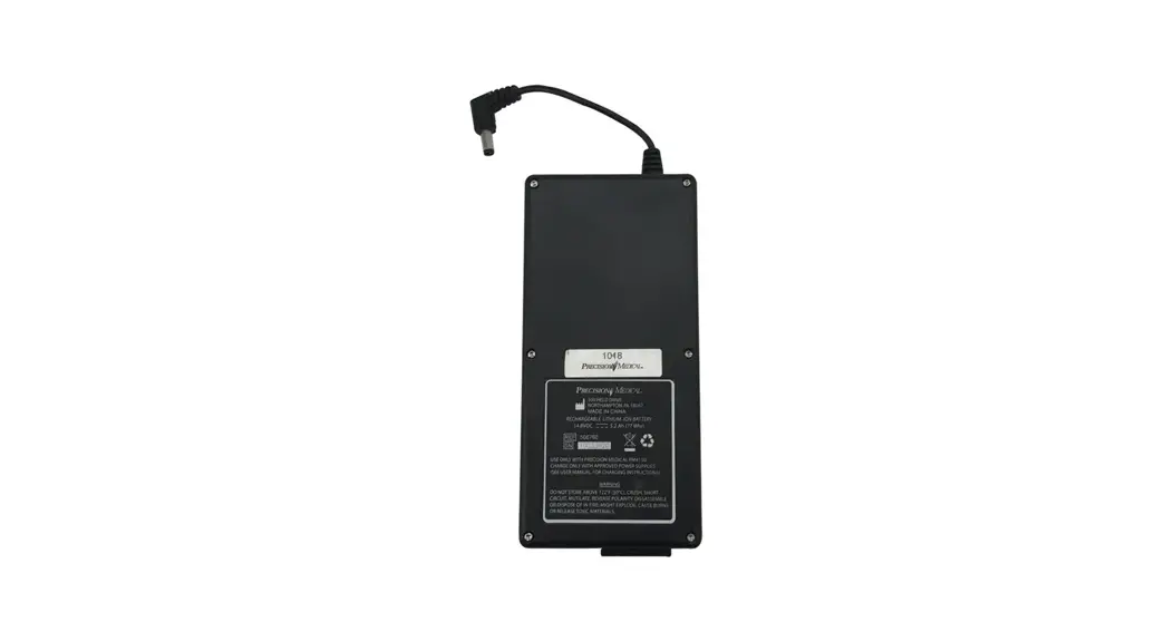 Precision Medical 506760 External Lithium Ion Battery User Manual