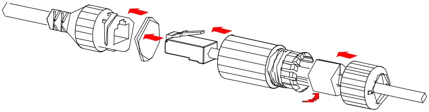 WORLD EYECAM 1025 Waterproof Bullet Network Camera A3