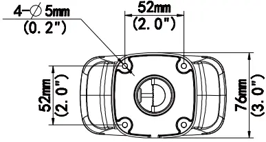WORLD EYECAM 1025 Waterproof Bullet Network Camera A5c