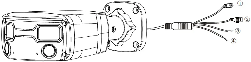 WORLD EYECAM 1025 Waterproof Bullet Network Camera A6