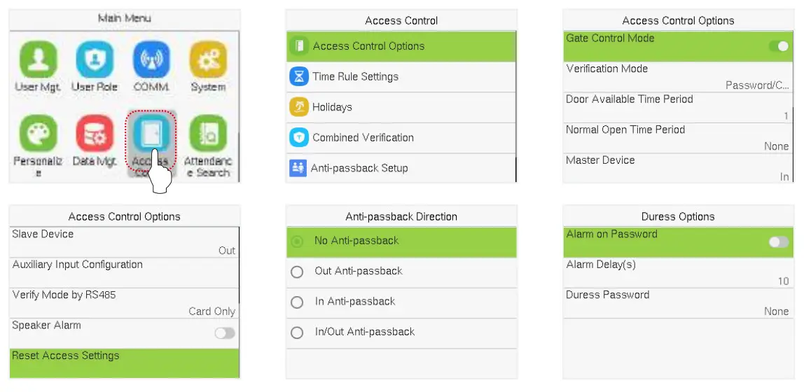 ZKTeco SC800 Touch Screen Access Control - Access Control