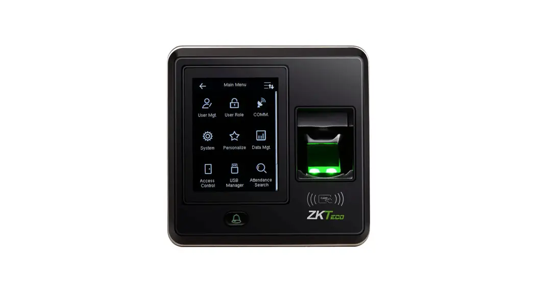 Zkteco Sc800 Touch Screen Access Control User Guide