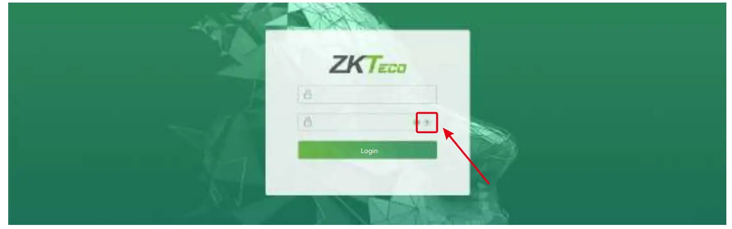 ZKTeco SC800 Touch Screen Access Control - admin 1