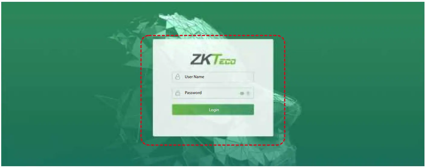 ZKTeco SC800 Touch Screen Access Control - admin