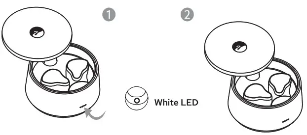 SWAN AW 75 True Wireless Bluetooth Headset - Charging Earphone