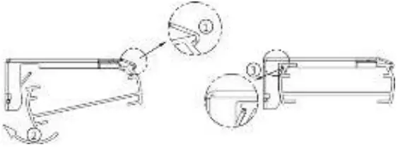 NORMAN N301182 4 Portrait Cordless Woven Honeycomb Shade - Shade Installation