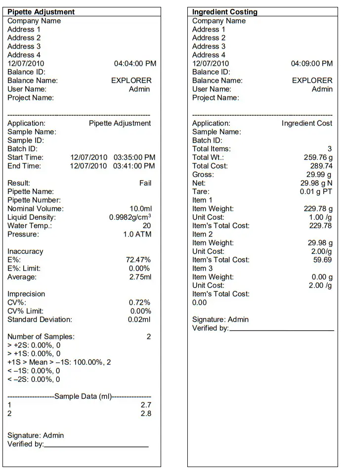 OHAUS 83021171 Explorer Semi Micro Balance - Fig8