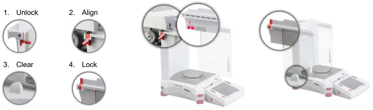 OHAUS 83021171 Explorer Semi Micro Balance - shown here 1