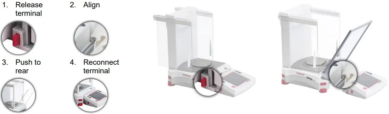 OHAUS 83021171 Explorer Semi Micro Balance - shown here 2