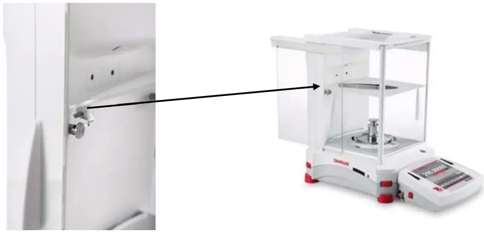 OHAUS 83021171 Explorer Semi Micro Balance - shown here 4