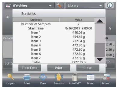 OHAUS 83021171 Explorer Semi Micro Balance - shown here 52