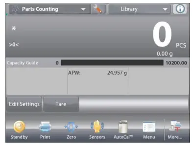 OHAUS 83021171 Explorer Semi Micro Balance - shown here 54