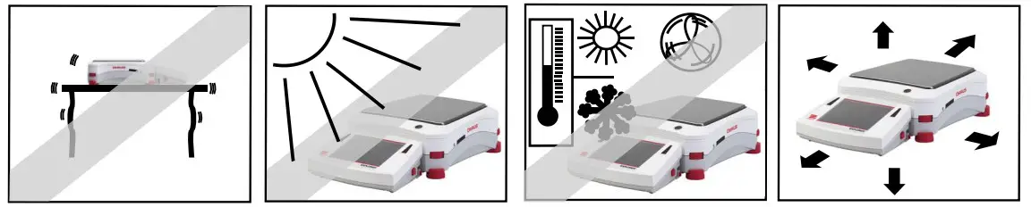 OHAUS 83021171 Explorer Semi Micro Balance - shown here 6