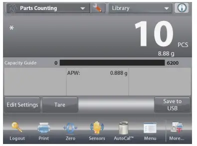 OHAUS 83021171 Explorer Semi Micro Balance - shown here 61